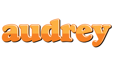 Audrey orange logo