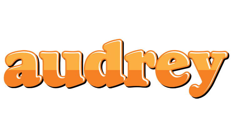 Audrey orange logo