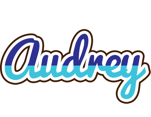 Audrey raining logo