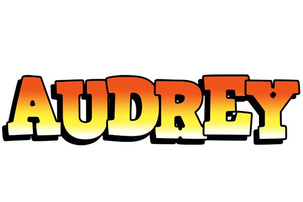 Audrey sunset logo