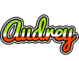 Audrey superfun logo