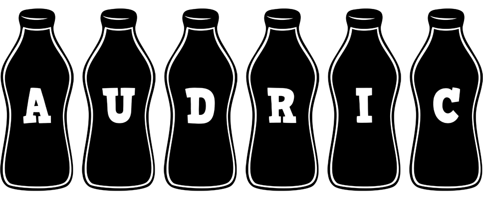 Audric bottle logo