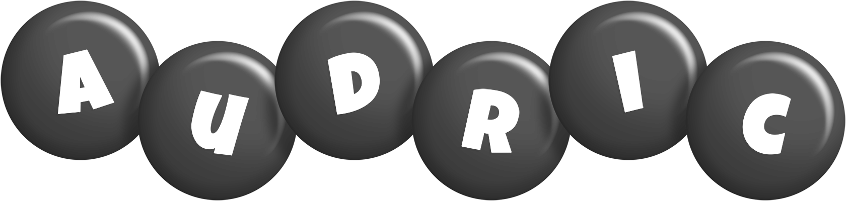 Audric candy-black logo