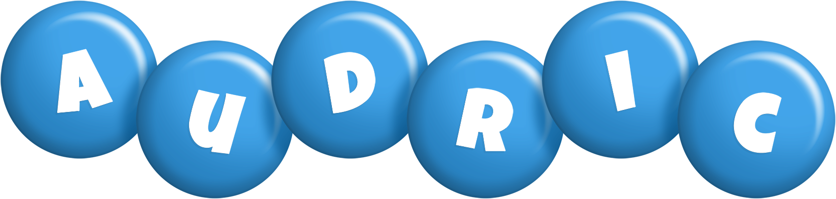 Audric candy-blue logo