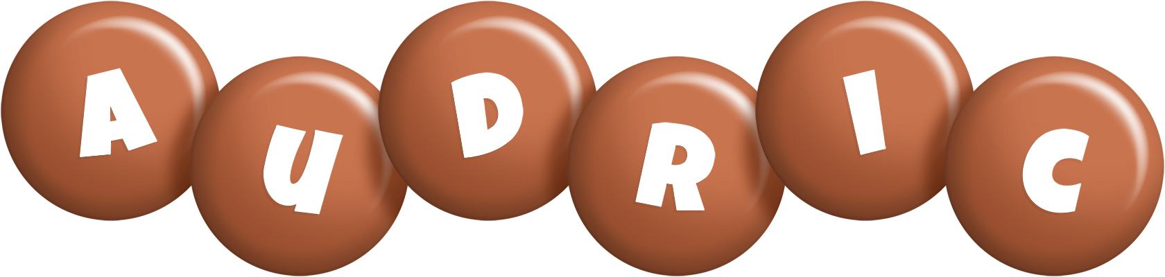 Audric candy-brown logo