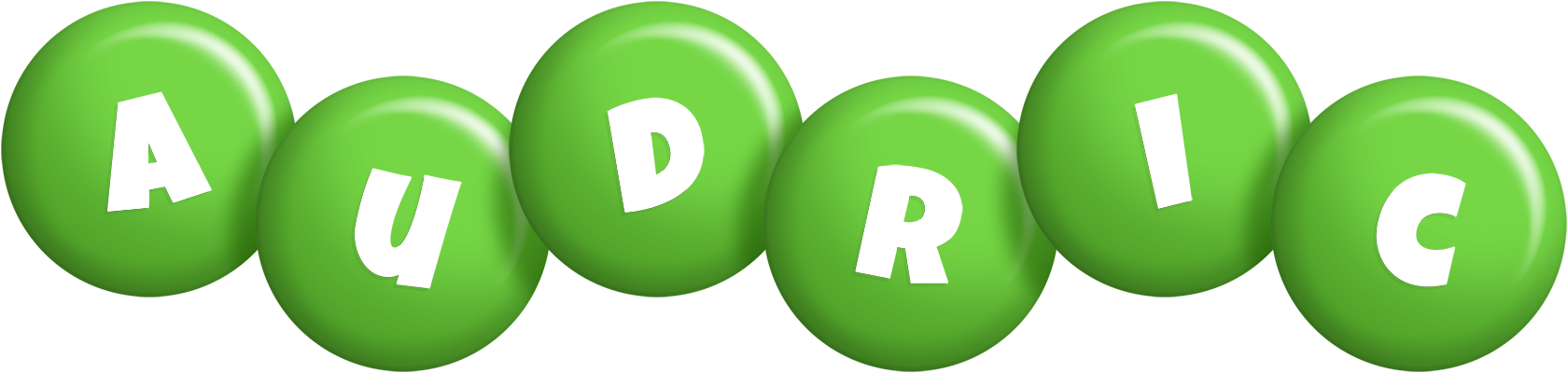 Audric candy-green logo