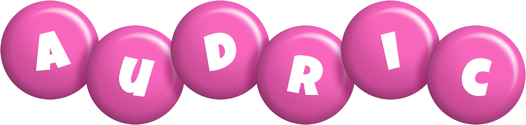 Audric candy-pink logo