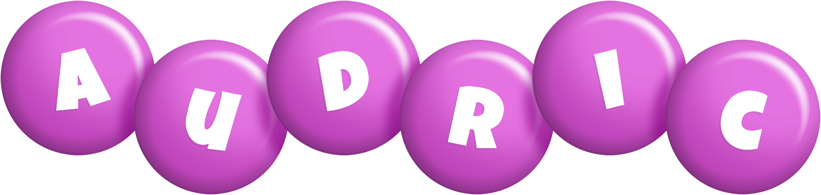 Audric candy-purple logo