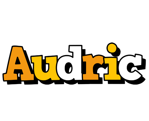 Audric cartoon logo