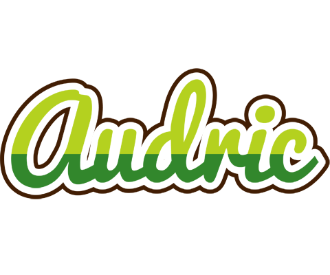 Audric golfing logo