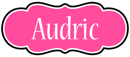 Audric invitation logo