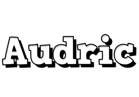 Audric snowing logo