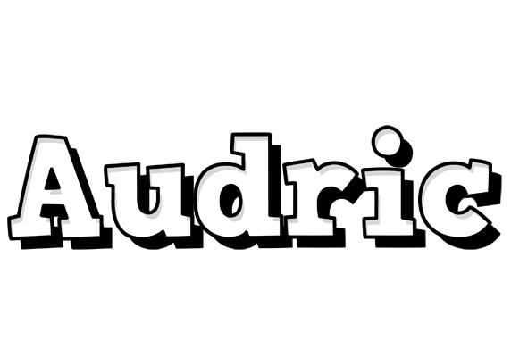Audric snowing logo
