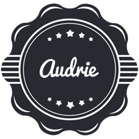 Audrie badge logo