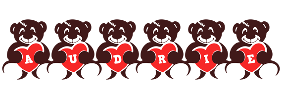 Audrie bear logo