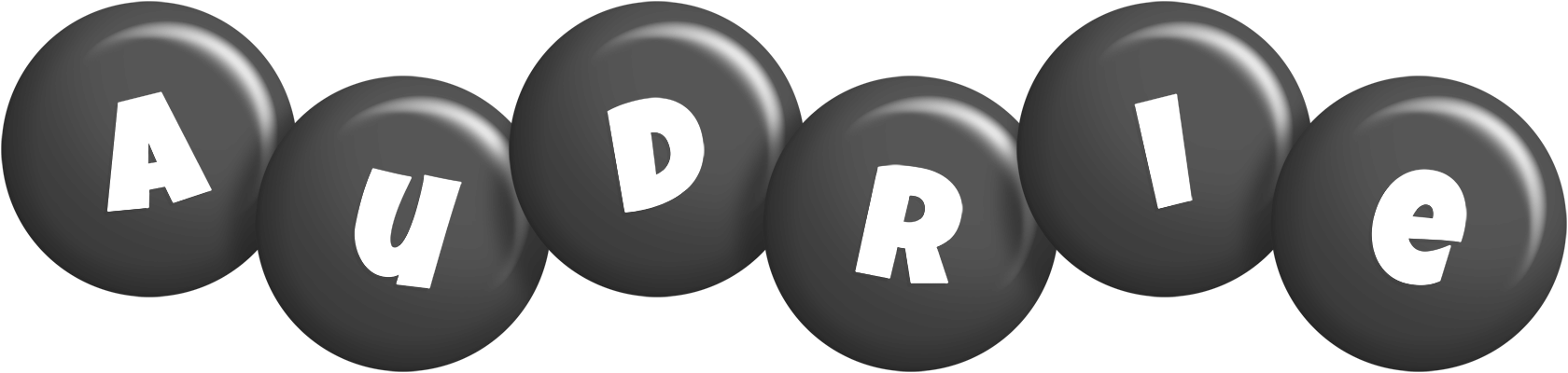 Audrie candy-black logo