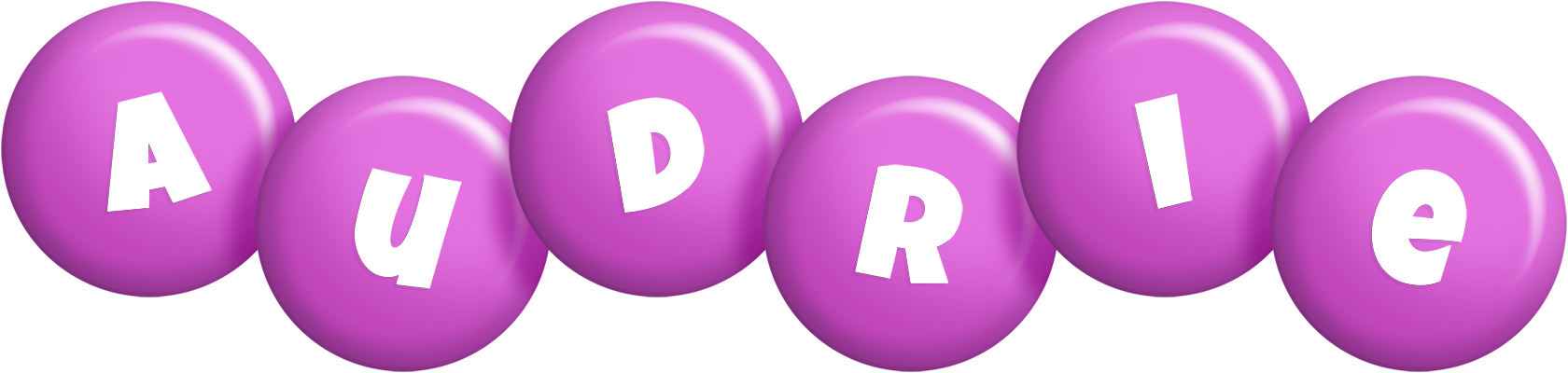 Audrie candy-purple logo