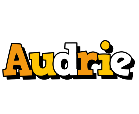 Audrie cartoon logo