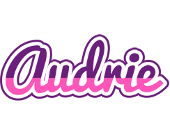 Audrie cheerful logo