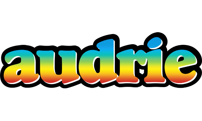 Audrie color logo