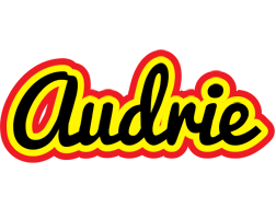 Audrie flaming logo