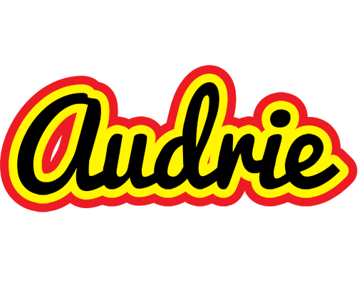 Audrie flaming logo
