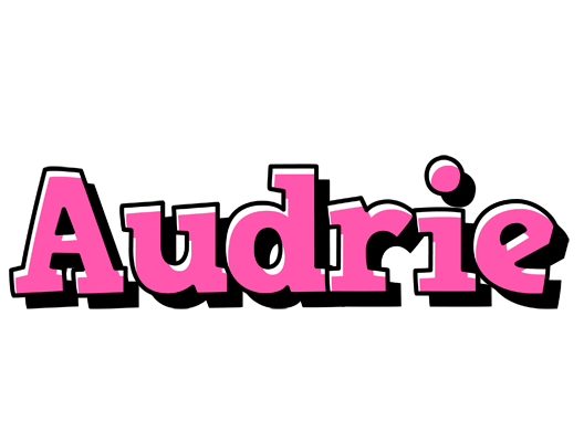 Audrie girlish logo