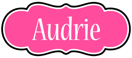 Audrie invitation logo