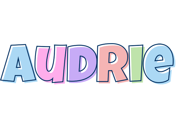 Audrie pastel logo