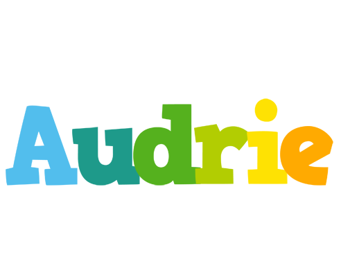 Audrie rainbows logo