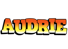 Audrie sunset logo