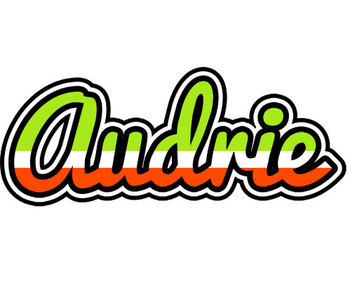 Audrie superfun logo