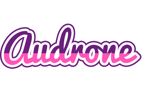 Audrone cheerful logo