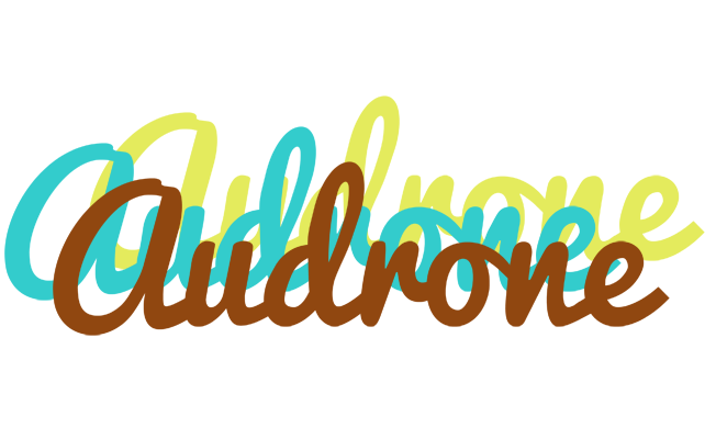 Audrone cupcake logo