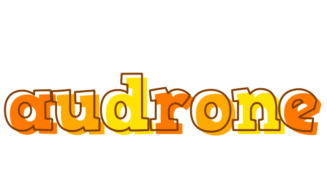 Audrone desert logo