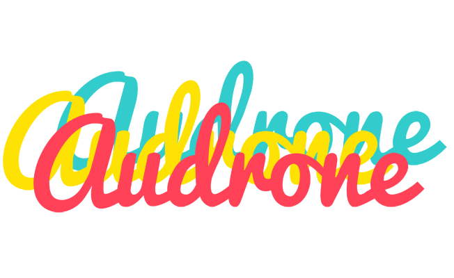 Audrone disco logo