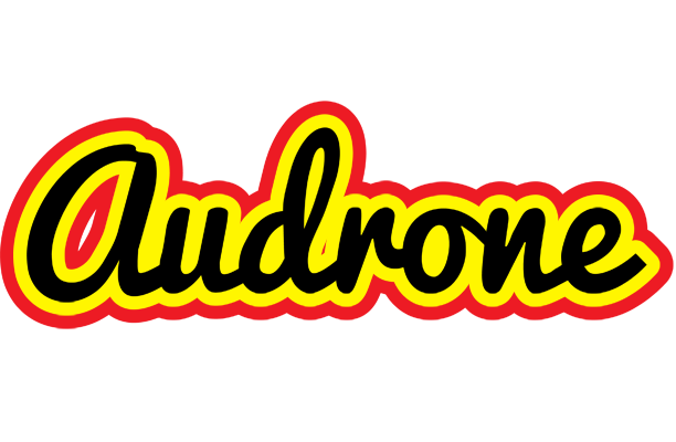 Audrone flaming logo