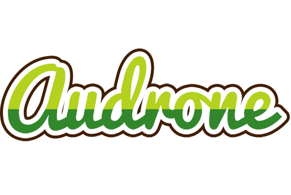 Audrone golfing logo