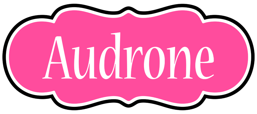 Audrone invitation logo