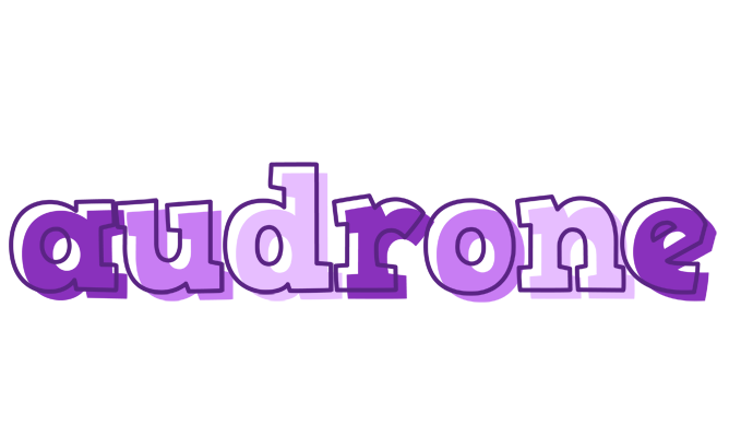 Audrone sensual logo