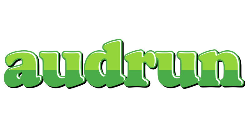 Audrun apple logo