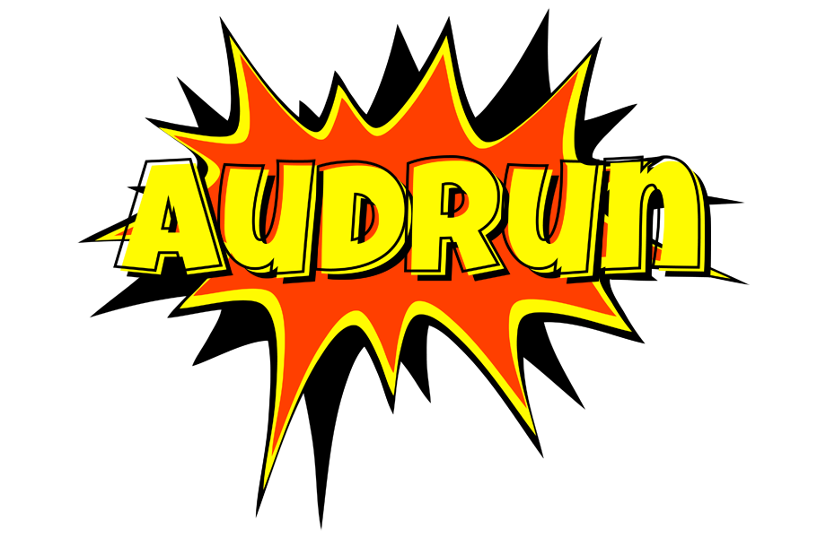 Audrun bazinga logo