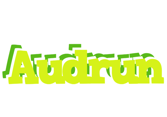 Audrun citrus logo