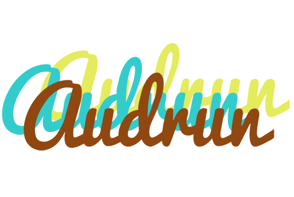 Audrun cupcake logo