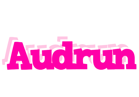 Audrun dancing logo