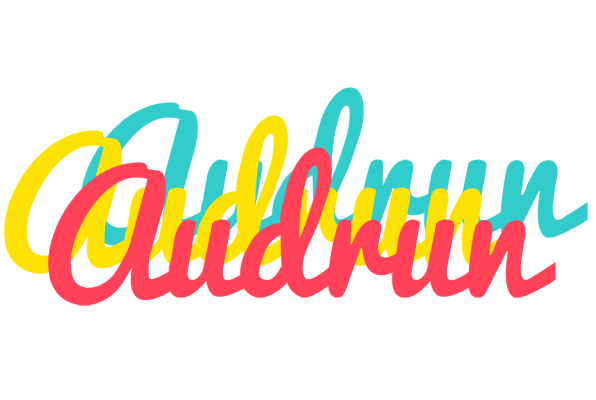 Audrun disco logo