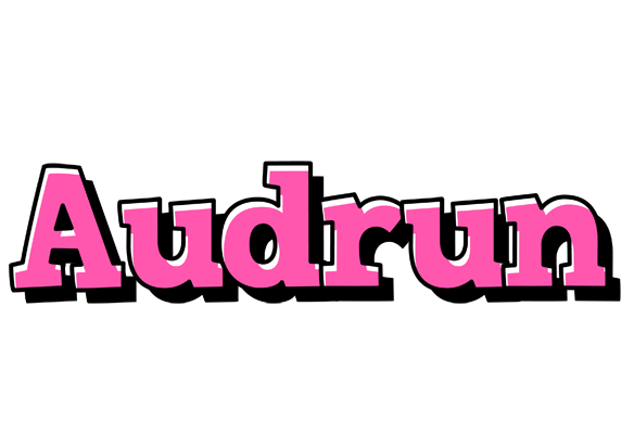 Audrun girlish logo