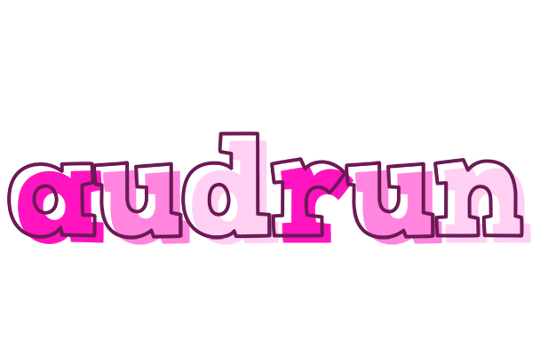 Audrun hello logo
