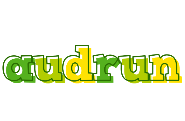 Audrun juice logo
