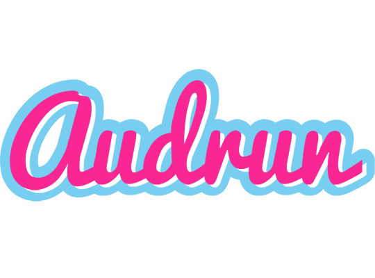 Audrun popstar logo